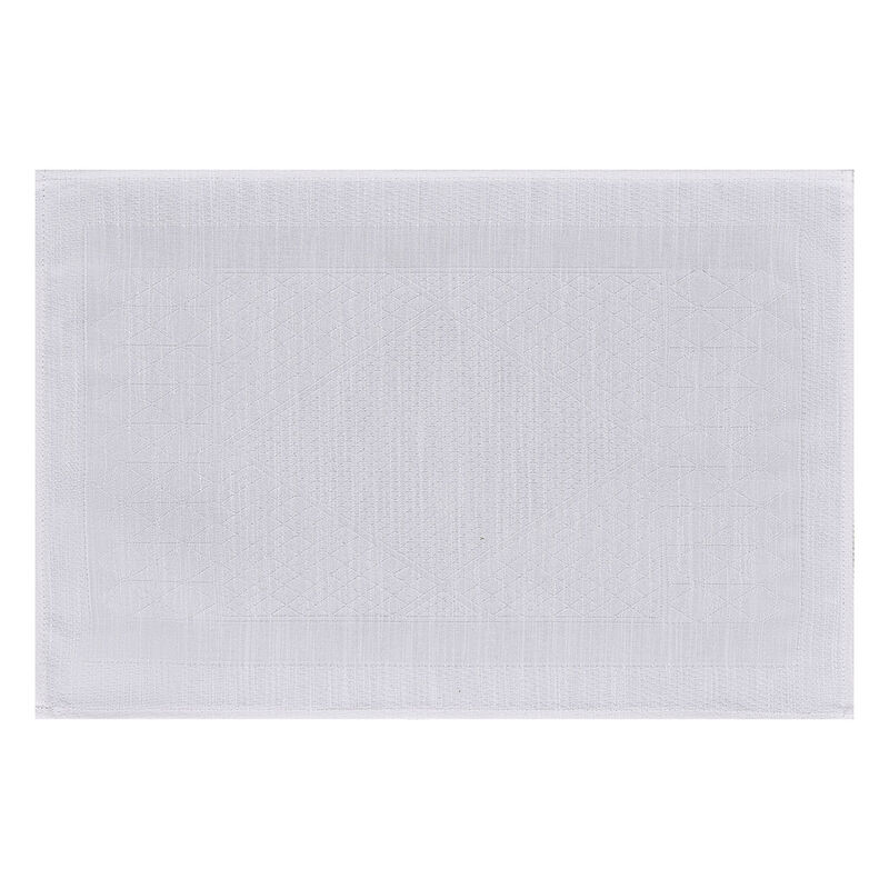Set de table Club Satin Albâtre 53x33 89% coton / 11% lin, , hi-res